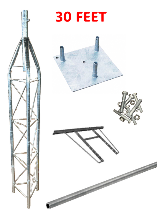 Amerite 25 30ft Pro Tower Kit with Base Plate