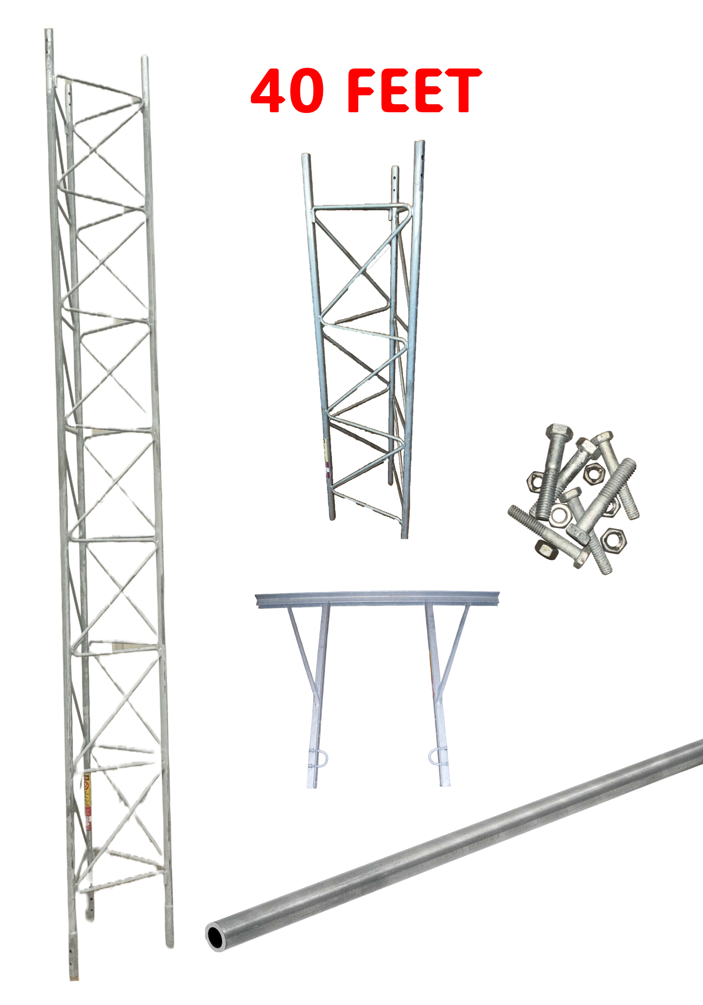 Amerite 45 40ft Pro Tower Kit with Base Section