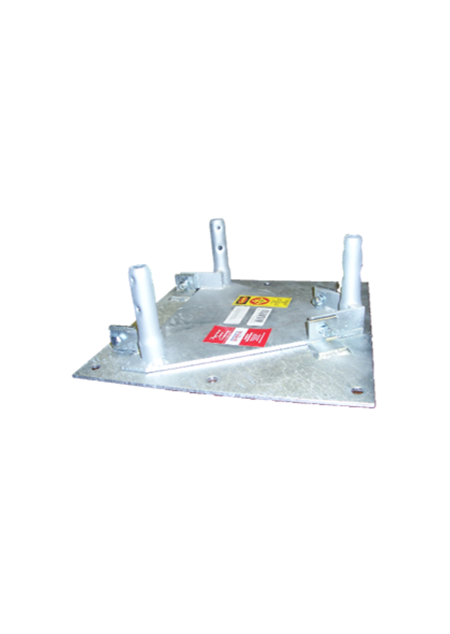 Hinged Ground and Roof Plate for Amerite 25 Series Towers