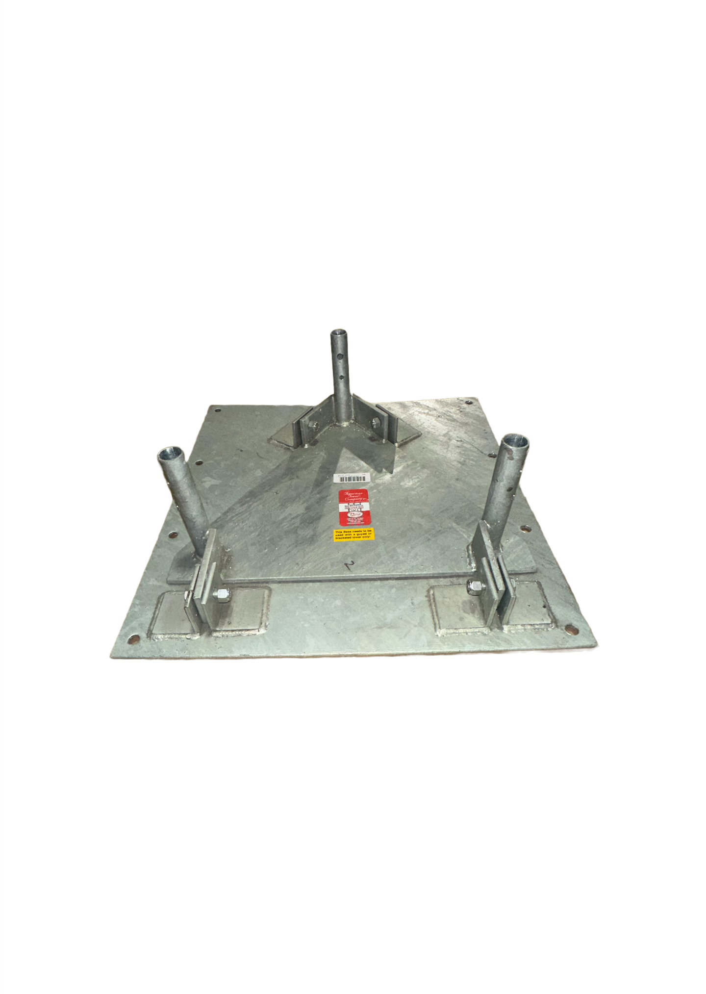 Hinged Ground and Roof Plate for Amerite 45 Series Towers