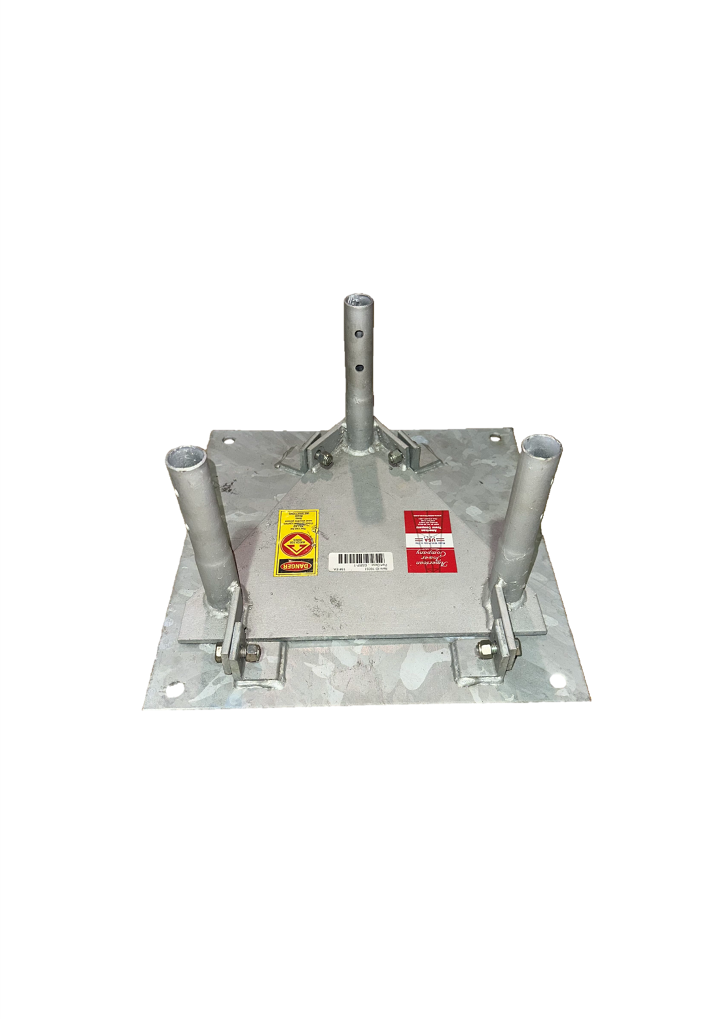 Hinged Ground and Roof Plate for Amerite GCS Series Towers