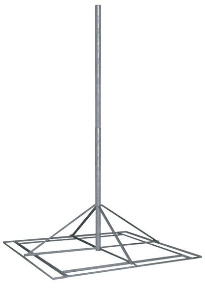 Amerite Large Base Roof Mount w/ Mast Tube